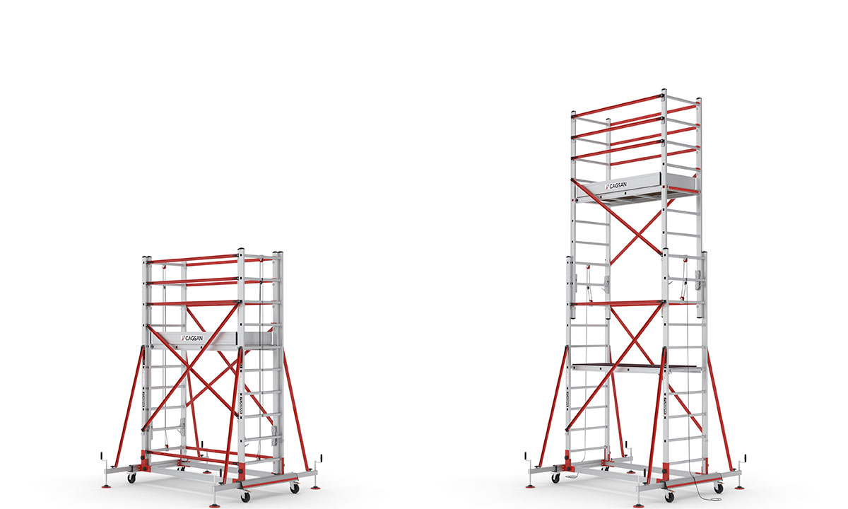 "TELESAFE XLN Premium S005" - Arbeitshöhe bis 5,80m